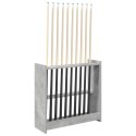 VidaXL Stojak na kij bilardowy Drewno inżynieryjne 60 x 20 x 57 cm