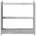 VidaXL Stojak na kij bilardowy Drewno inżynieryjne 60 x 20 x 57 cm