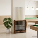 VidaXL Stojak na kij bilardowy Drewno inżynieryjne 60 x 20 x 57 cm