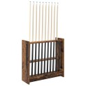 VidaXL Stojak na kij bilardowy Drewno inżynieryjne 60 x 20 x 57 cm