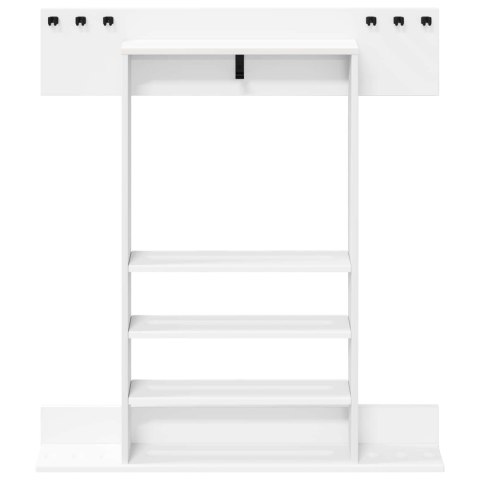 VidaXL Stojak na kij bilardowy Drewno inżynieryjne 93 x 12 x 103 cm