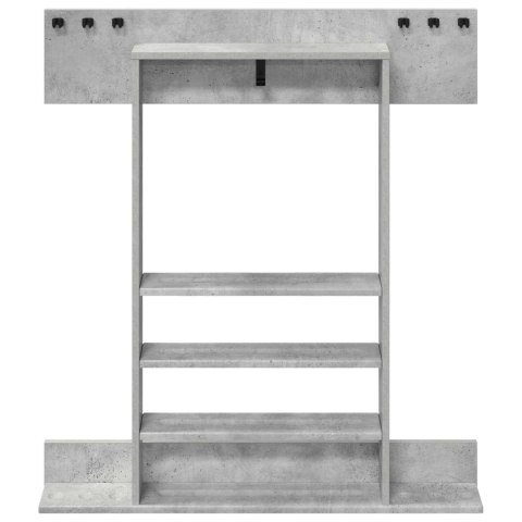 VidaXL Stojak na kij bilardowy Drewno inżynieryjne 93 x 12 x 103 cm