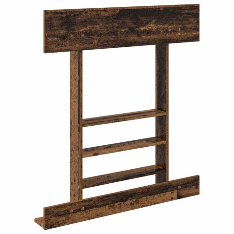 VidaXL Stojak na kij bilardowy Drewno inżynieryjne 93 x 12 x 103 cm