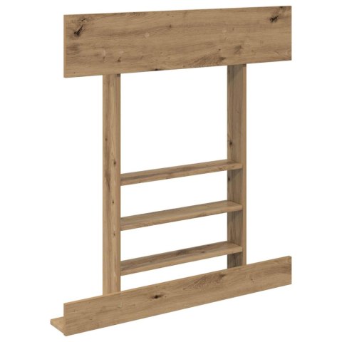 VidaXL Stojak na kij bilardowy Drewno inżynieryjne 93 x 12 x 103 cm