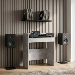 VidaXL Stół DJ-ski Betonowy szary 102 x 45 x 102 cm