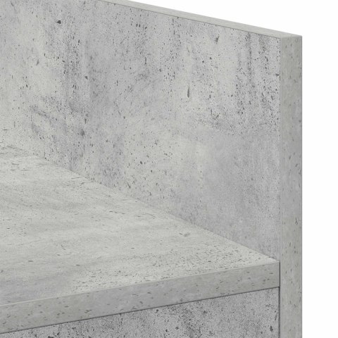 VidaXL Stół DJ-ski Betonowy szary 62 x 45 x 102 cm Drewno inżynieryjne