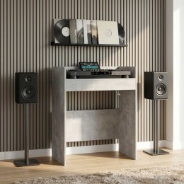 VidaXL Stół DJ-ski Betonowy szary 82 x 45 x 102 cm Drewno inżynieryjne