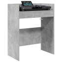 VidaXL Stół DJ-ski Betonowy szary 82 x 45 x 102 cm Drewno inżynieryjne