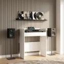 VidaXL Stół DJ-ski Biały 102 x 45 x 102 cm Drewno inżynieryjne