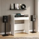 VidaXL Stół DJ-ski Biały 82 x 45 x 102 cm Drewno inżynieryjne