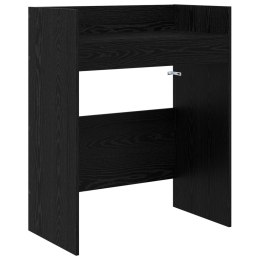 VidaXL Stół DJ-ski Czarny dąb 102 x 45 x 102 cm Drewno inżynieryjne