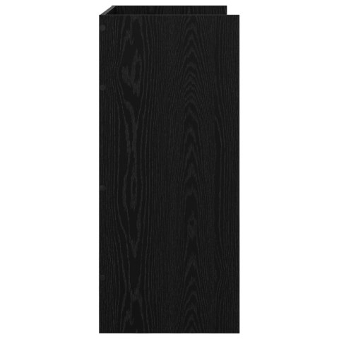 VidaXL Stół DJ-ski Czarny dąb 62 x 45 x 102 cm Drewno inżynieryjne