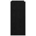 VidaXL Stół DJ-ski Czarny dąb 82 x 45 x 102 cm Drewno inżynieryjne