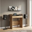 VidaXL Stół DJ-ski Dąb artisan 102 x 45 x 102 cm Drewno inżynieryjne
