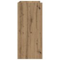 VidaXL Stół DJ-ski Dąb artisan 102 x 45 x 102 cm Drewno inżynieryjne