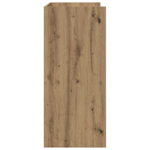 VidaXL Stół DJ-ski Dąb artisan 102 x 45 x 102 cm Drewno inżynieryjne