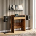 VidaXL Stół DJ-ski Stare drewno 102 x 45 x 102 cm Drewno inżynieryjne