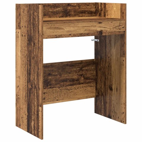 VidaXL Stół DJ-ski Stare drewno 102 x 45 x 102 cm Drewno inżynieryjne