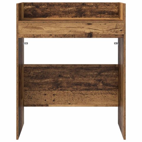 VidaXL Stół DJ-ski Stare drewno 102 x 45 x 102 cm Drewno inżynieryjne