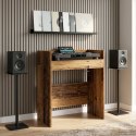 VidaXL Stół DJ-ski Stare drewno 82 x 45 x 102 cm Drewno inżynieryjne