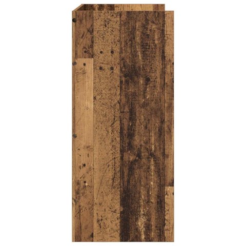 VidaXL Stół DJ-ski Stare drewno 82 x 45 x 102 cm Drewno inżynieryjne