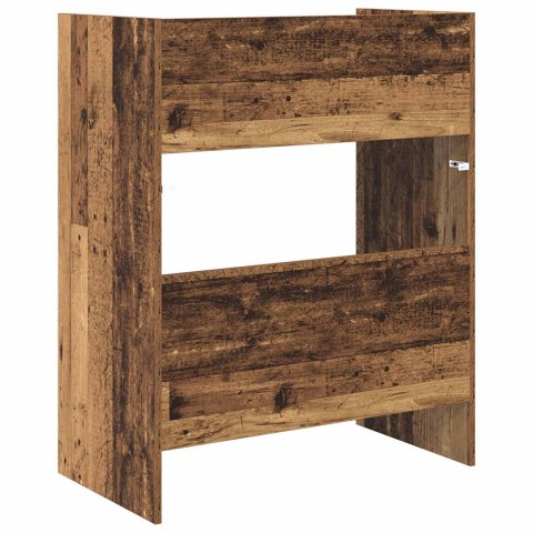 VidaXL Stół DJ-ski Stare drewno 82 x 45 x 102 cm Drewno inżynieryjne