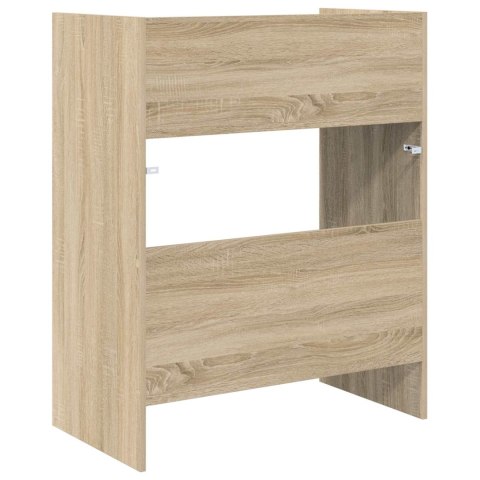VidaXL Stół DJ-ski dąb Sonoma 62 x 45 x 102 cm Drewno inżynieryjne