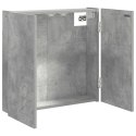 SZAFKA NA TARCZĘ DO RZUTKÓW BETONOWY SZARY 56 X 12 X 53,5 CM