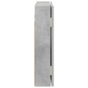 SZAFKA NA TARCZĘ DO RZUTKÓW BETONOWY SZARY 56 X 12 X 53,5 CM