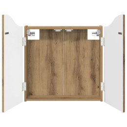 VidaXL Szafka na tarczę do rzutków Dąb artisan 56 x 12 x 63 cm