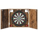 VidaXL Szafka na tarczę do rzutków Stare drewno 56 x 12 x 53,5 cm