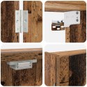 VidaXL Szafka na tarczę do rzutków Stare drewno 56 x 12 x 53,5 cm