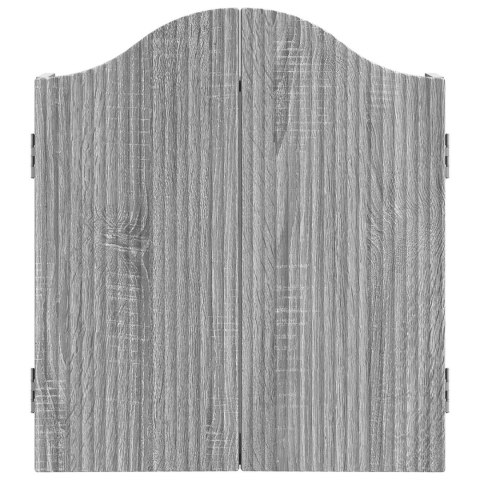 SZAFKA NA TARCZĘ DO RZUTKÓW SZARY SONOMA 56 X 12 X 63 CM