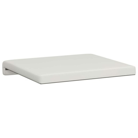VidaXL Poduszka na ławkę 4 szt. Ekoskóra Biały Głębokość 35 cm