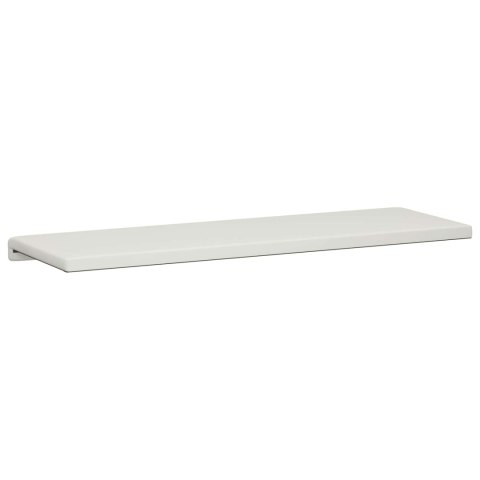 VidaXL Poduszka na ławkę Ekoskóra Biały Głębokość 35 cm