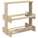 VidaXL Stojak na kij bilardowy Drewno inżynieryjne 60 x 35 x 60 cm
