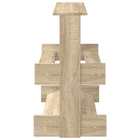 VidaXL Stojak na kij bilardowy Drewno inżynieryjne 60 x 35 x 60 cm