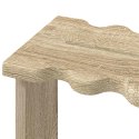 VidaXL Stojak na kij bilardowy Drewno inżynieryjne 60 x 35 x 60 cm
