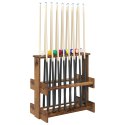 VidaXL Stojak na kij bilardowy Drewno inżynieryjne 60 x 35 x 60 cm