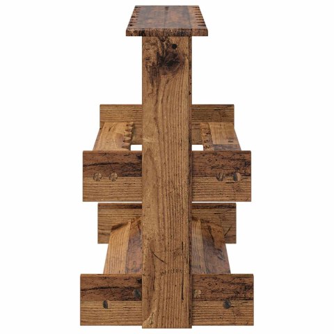 VidaXL Stojak na kij bilardowy Drewno inżynieryjne 60 x 35 x 60 cm
