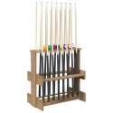 VidaXL Stojak na kij bilardowy Drewno inżynieryjne 60 x 35 x 60 cm