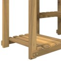VidaXL Stojak na rośliny Biały 85 x 30 x 114,5 cm Lite Drewno Akacji
