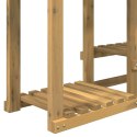 VidaXL Stojak na rośliny Biały 90 x 25 x 73 cm Lite Drewno Akacji