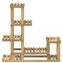 VidaXL Stojak na rośliny Biały 93,5 x 25 x 91,5 cm Lite Drewno Akacji