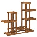 VidaXL Stojak na rośliny naturalny 118 x 25 x 96,5 cm