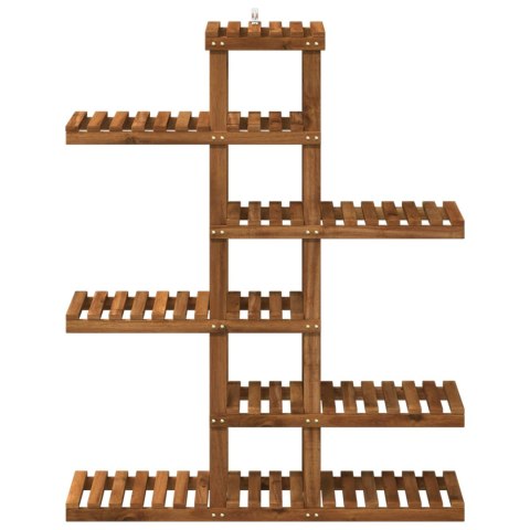 VidaXL Stojak na rośliny naturalny 93 x 25 x 114,5 cm