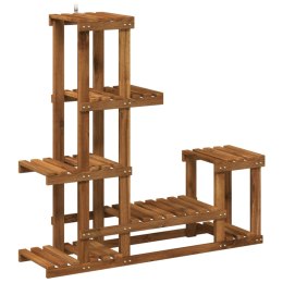 VidaXL Stojak na rośliny naturalny 93,5 x 25 x 91,5 cm