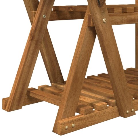 VidaXL Stojak na rośliny naturalny 95 x 25 x 101,5 cm