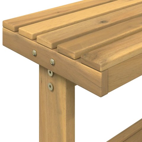 VidaXL Zewnętrzny stół do przesadzania 86,5 x 48,5 x 106 cm Biały