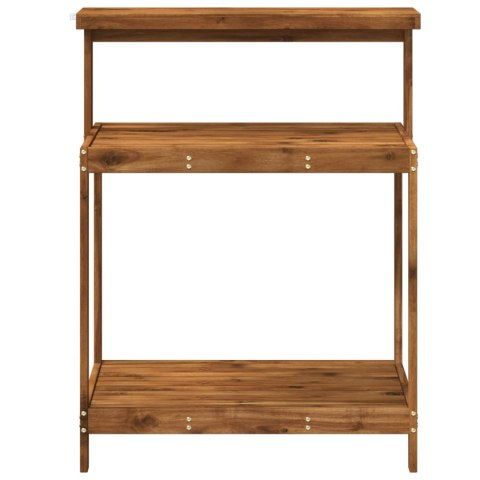 VidaXL Zewnętrzny stół do przesadzania 86,5 x 48,5 x 106 cm naturalny